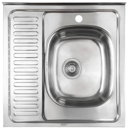 Кухонная мойка KAISER KSS нержавеющая сталь (KSS-6060R)