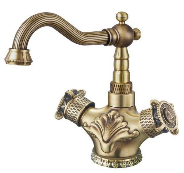 Смеситель для раковины, античная бронза Zorg A 3009U-BR Смеситель для раковины, античная бронза Zorg A 3009U-BR