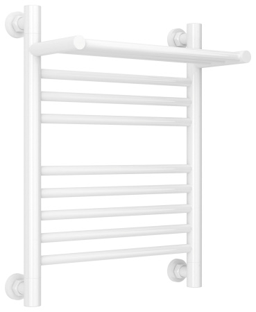 Полотенцесушитель Водяной Сунержа Богема с полкой + (50х40) Белый 12-0223-5040