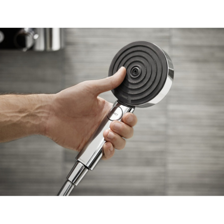Душевой гарнитур Hansgrohe Pulsify Select 105 3jet Relaxation 24160000, хром