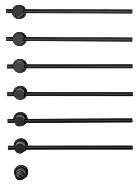 Полотенцесушитель электрический встраиваемый WONZON & WOGHAND BADEN, черный матовый WW-AL366-MB Полотенцесушитель электрический встраиваемый WONZON & WOGHAND BADEN, черный матовый WW-AL366-MB