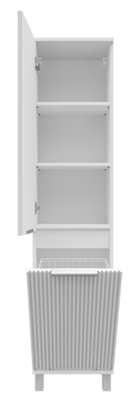 Пенал с бельевой корзиной Brevita Enfida 40 ENF-05040-010БкL