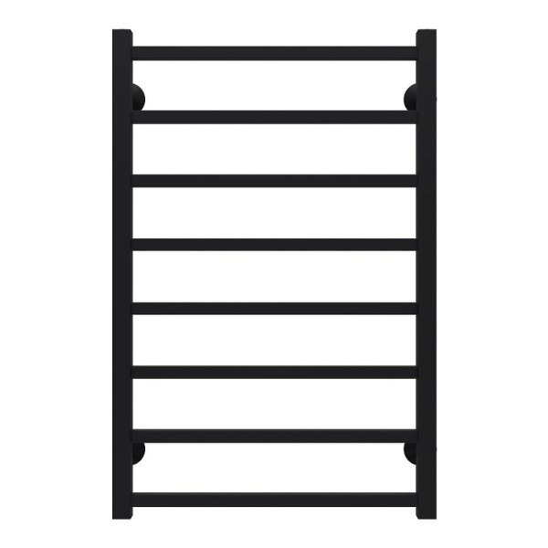 Полотенцесушитель водяной (50х80) П8 Terminus Аврора (500х800) 4670078544780 черный матовый