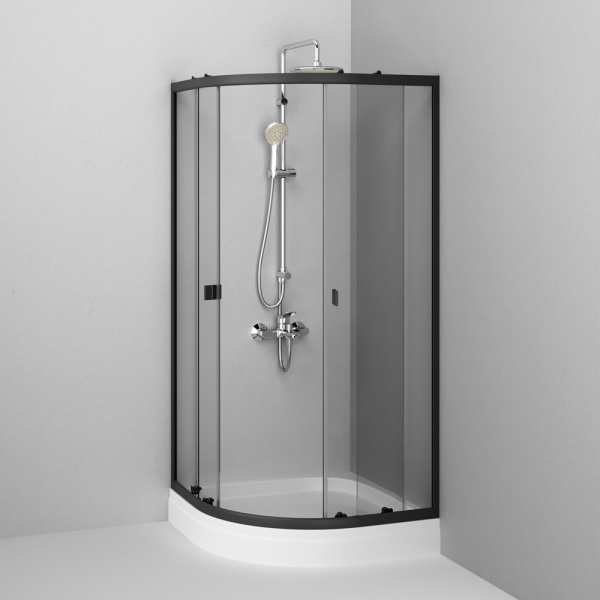 Душевой уголок с поддоном (90х90) Am.Pm X-Joy Twin Slide W88E-205-090BT64