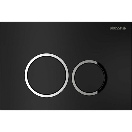 Инсталляция для подвесного унитаза 4 в 1 Grossman  Galaxy 97.01.210 черный матовый