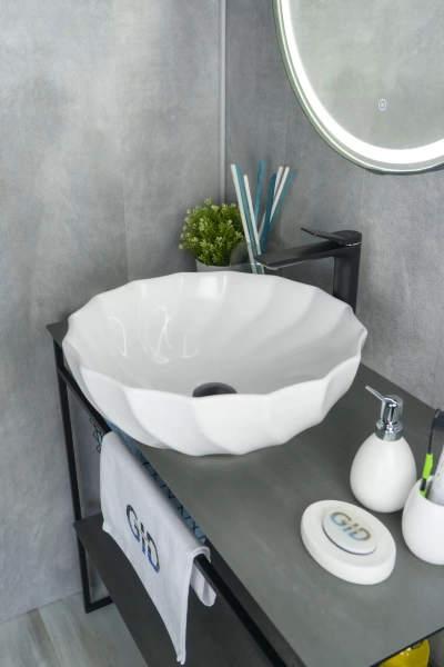 Раковина накладная (46х46) Gid N9073