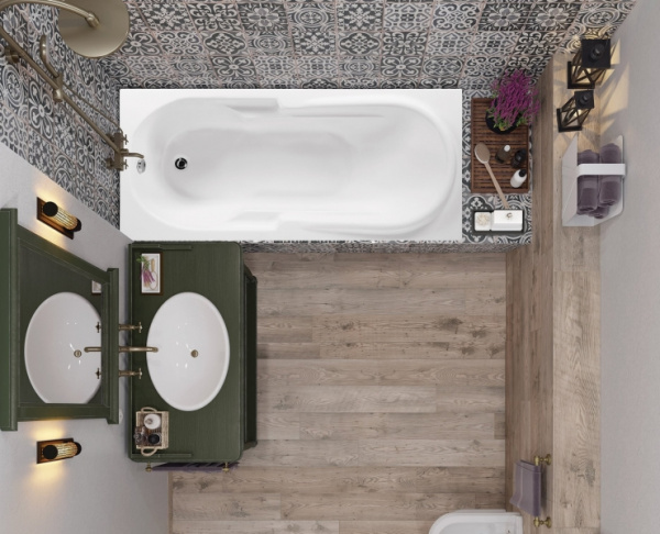 Акриловая ванна Vagnerplast Corvet VPBA178COR2X-04