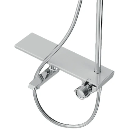 Душевая система с изливом Am.Pm Gem F0790700 хром