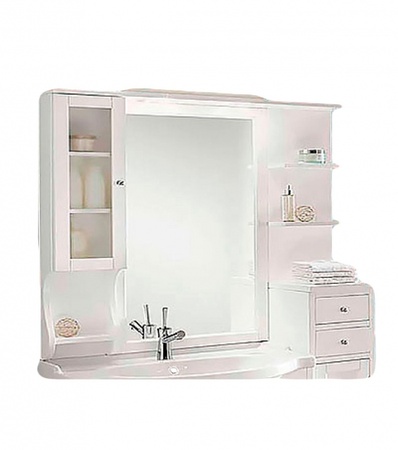 Зеркало со шкафчиком Eban FCPLS107SB bi decape*1