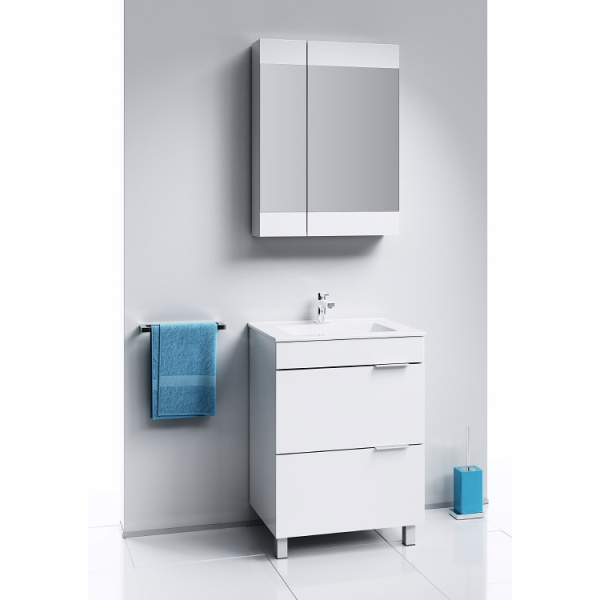 Зеркальный шкаф Aqwella Бриг 60 Br.04.06/W