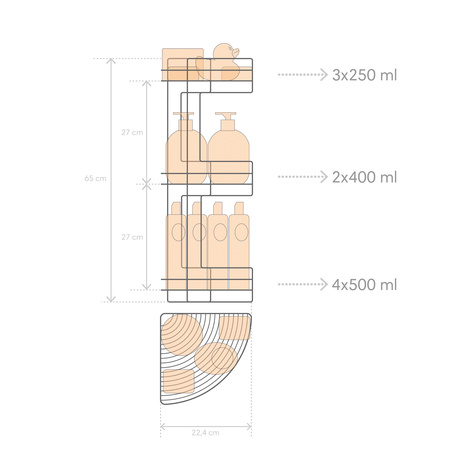 Полка угловая ЧМЗ Новые горизонты 503-006-01