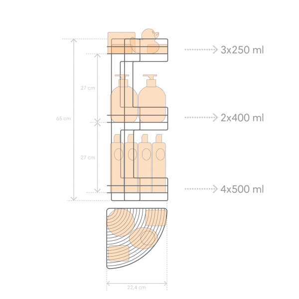 Полка угловая ЧМЗ Новые горизонты 503-006-01