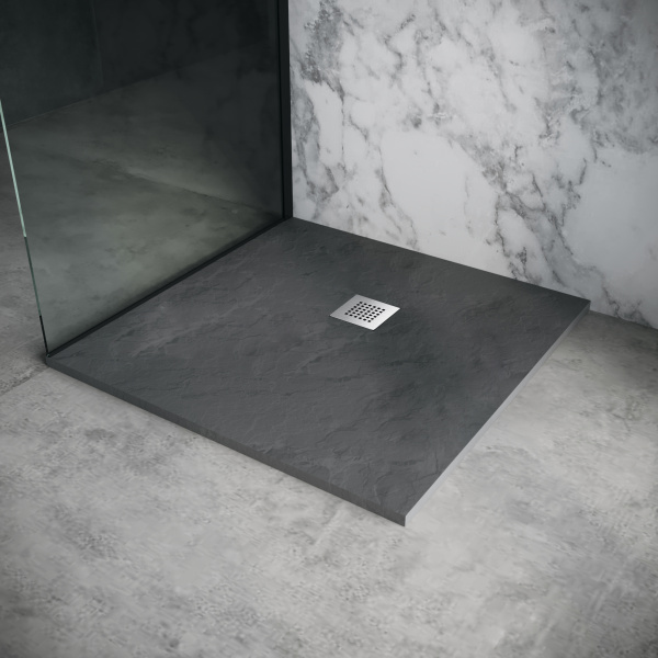 Душевой поддон из искусственного камня (90х90) Grossman Strong GR-S29090Q