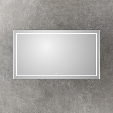 Зеркало (140х80) BelBagno Kraft SPC-KRAFT-1400-800-LED-TCH-WARM с подсветкой