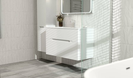 Тумба под раковину Jorno Modul 100  Mоl.01.97/P/W