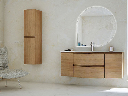 Шкаф подвесной  Cezares Vague 54836 Rovere tabacco