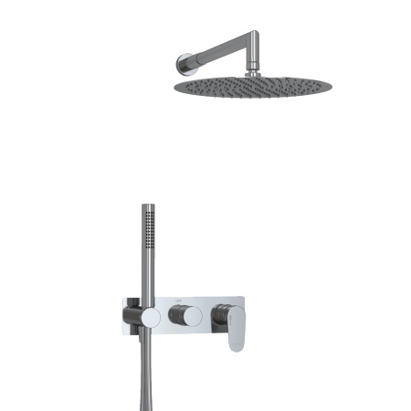 Душевая система с термостатом WasserKRAFT Dinkel 5800 A16116, хром