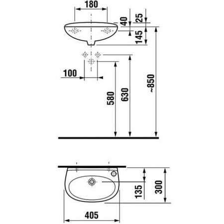 Раковина Jika Lyra 8152710001069