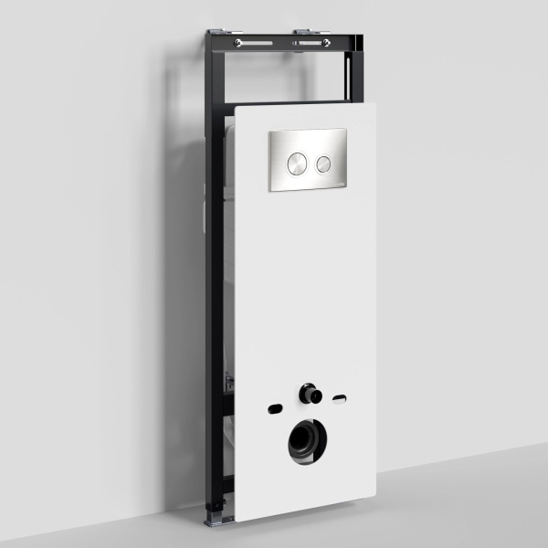 Инсталляция для подвесного унитаза WasserKraft Salm 27TLT.010.ME.WH.BN01