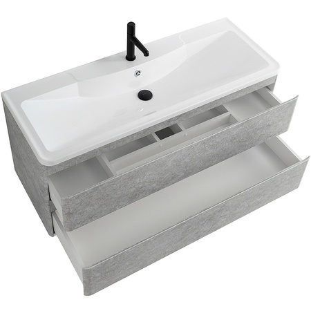 База под раковину BelBagno ALBANO-1200-2C-SO-CVG подвесная Cemento Verona Grigio