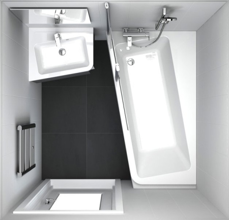 Акриловая ванна (160х95) Ravak 10° R  C841000000 правя