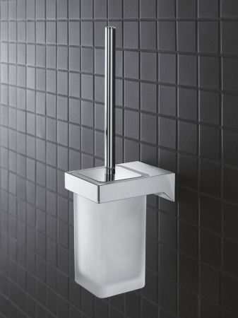 Tуалетный ершик в комплекте Grohe Selection Cube 102277KF00 черный матовый