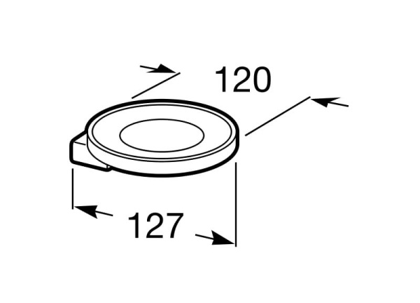 Мыльница Roca Fashion 816016001