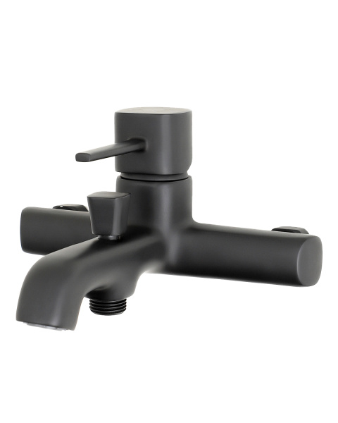 Душевая система смеситель с изливом Orange Karl M05-934b черный