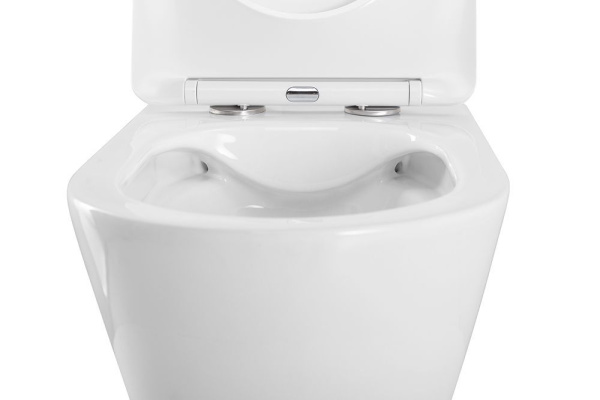 Унитаз подвесной безободковый Art&Max Imola AM213CHR/SC микролифт