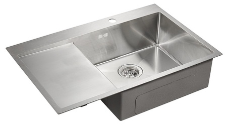 Кухонная мойка Paulmark   Atlan R PM217851-BSR брашированная нерж. сталь правая