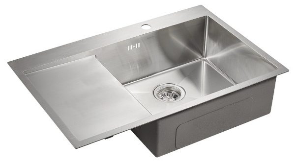 Кухонная мойка Paulmark   Atlan R PM217851-BSR брашированная нерж. сталь правая