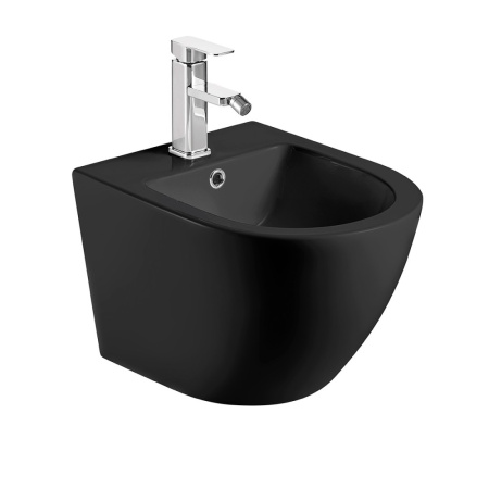 Биде подвесное AQUAme AQM2102MB черное матовое