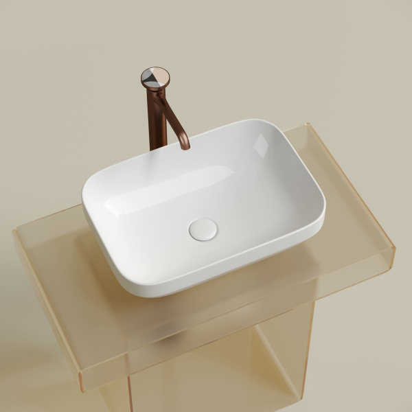 Раковина накладная (50х36) Ceramica Nova ELEMENT CN6055