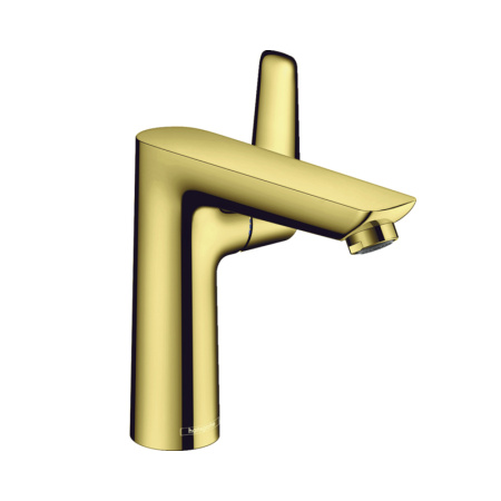 Смеситель для раковины с донным клапаном Hansgrohe Talis E 71754990 полированное золото