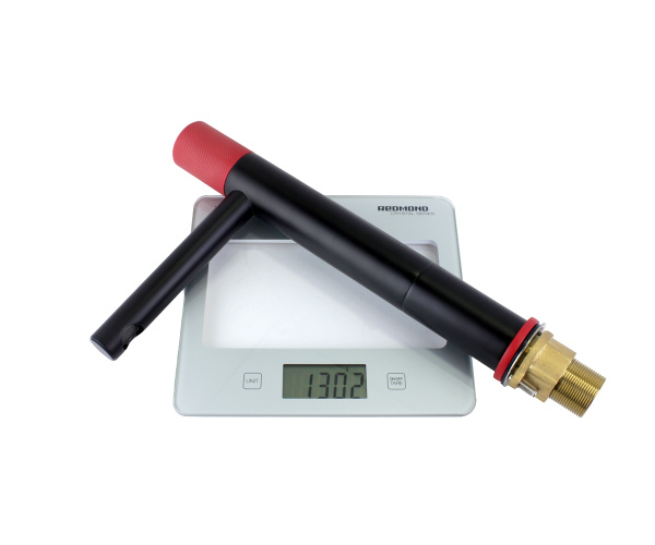 Смеситель для раковины Bronze de Luxe AVANGARDE черный, красный 2030RH