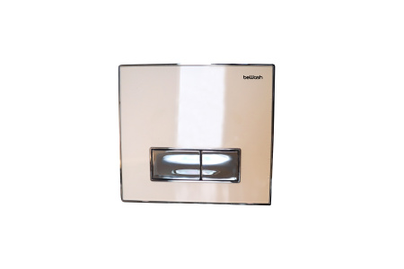 Комплект Инсталляция beWash для подвесного унитаза BW74 с кнопкой смыва Vago P05WC, Белое стекло/Хром  K500RZVP0500BYC00000