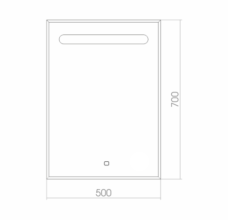 Зеркало (54х74) Silver Mirrors   Фаворит П 00000513