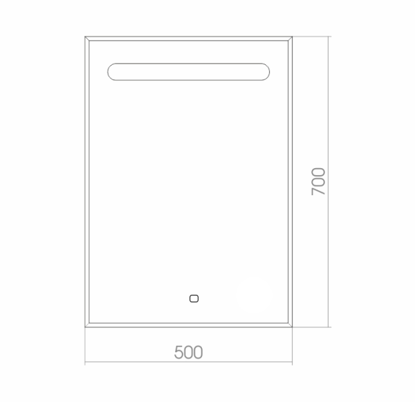 Зеркало (54х74) Silver Mirrors   Фаворит П 00000513