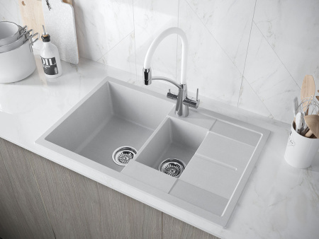 Смеситель для кухни с подключением к фильтру  Paulmark Siеgen Si213111-CrW