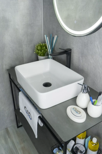 Раковина накладная (48х37) Gid N9103