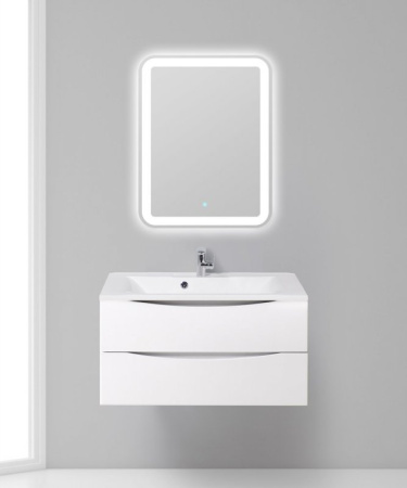 База под раковину подвесная BelBagno MARINO-900-2C-SO-BL-P Bianco Lucido