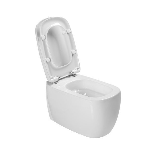 Унитаз подвесной безободковый Grossman  GR-4402Q с сиденьем микролифт