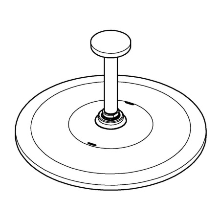 Верхний душ GROHE Rainshower Mono 310 22122KF0