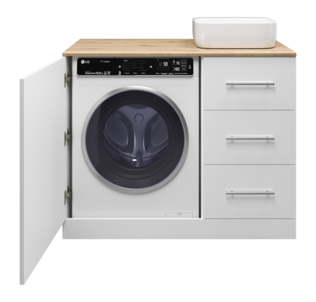 Тумба под стиральную машину Misty Респект 110  правая Э-Рес01110-13ЯП