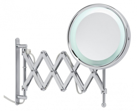 Косметическое зеркало с подсветкой на кронштейне Decor Walther 0107300