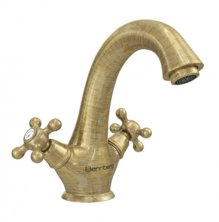 Смеситель для раковины BENNBERG BRONZE 501121