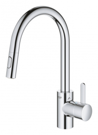 Смеситель однорычажный для мойки Grohe Eurosmart Cosmopolitan 31481 001 (31481001) хром