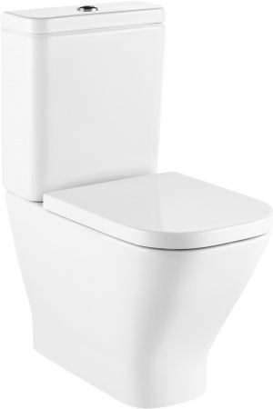 Унитаз напольный безобоковый Roca The Gap  Rimless 34273700H