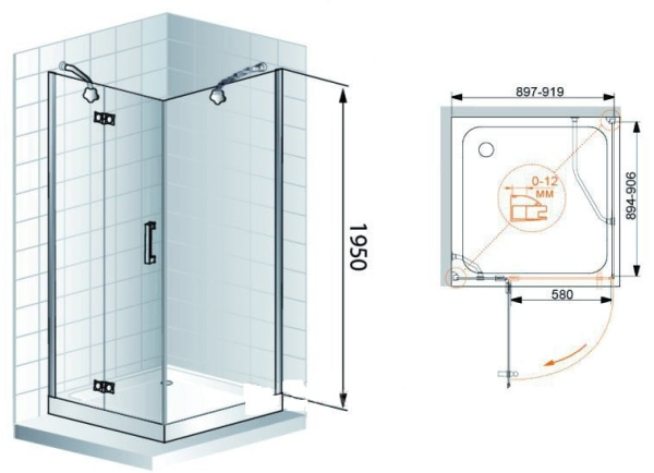 Магнитный профиль Cezares Royal Palace ROYAL PALACE-WLM-G