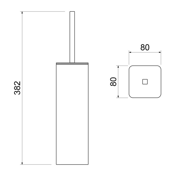 Ершик туалетный Timo Torne 43161/03